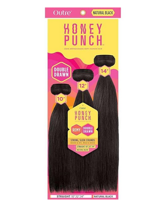 Outre Honey Punch 100% Unprocessed Remy Human Hair